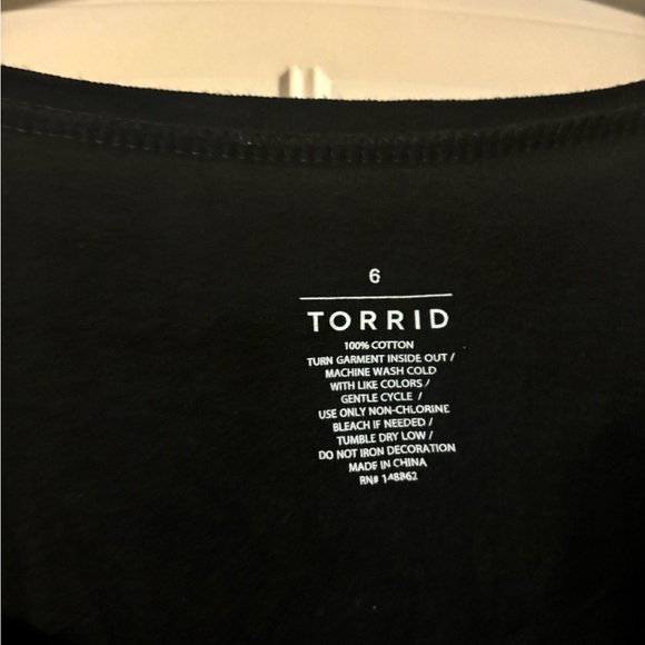 Torrid Aerosmith Black Slashed Classic Tee - Picture 6 of 8